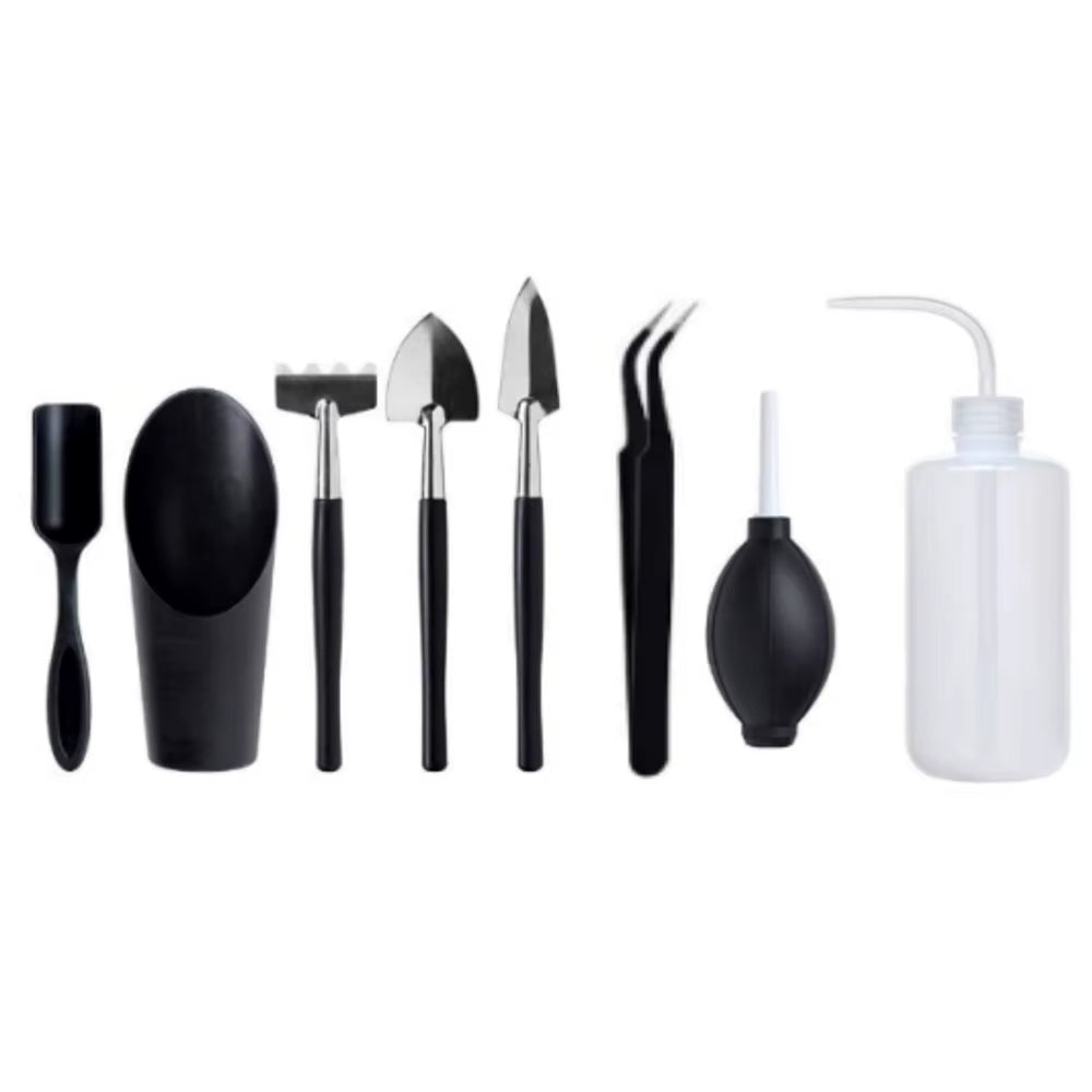 5/8/13Pcs Garden Planter Kit Succulent Plants Tools Mini Garden Hand Tools Set Indoor Bonsai Miniature Transplant Seedling Tool