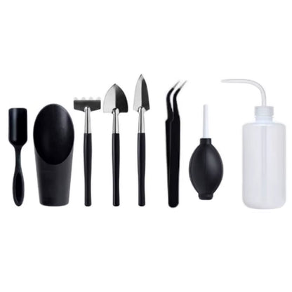5/8/13Pcs Garden Planter Kit Succulent Plants Tools Mini Garden Hand Tools Set Indoor Bonsai Miniature Transplant Seedling Tool