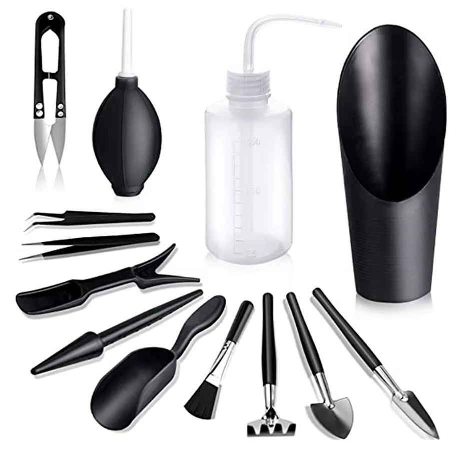 5/8/13Pcs Garden Planter Kit Succulent Plants Tools Mini Garden Hand Tools Set Indoor Bonsai Miniature Transplant Seedling Tool